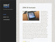 Tablet Screenshot of dorkmagnet.com